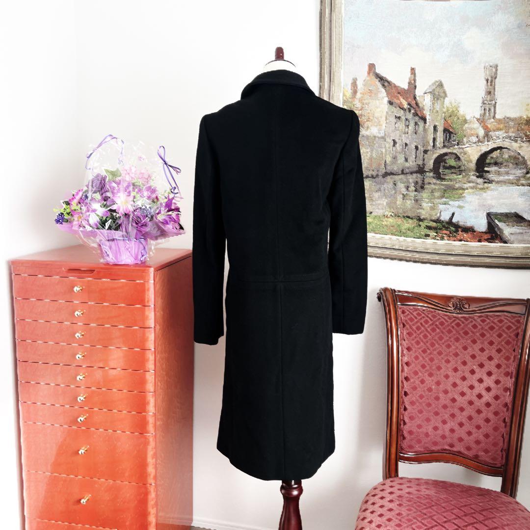 希少　Gucci〈グッチ〉 カシミヤ　ブレンド モード　チェスター　コート