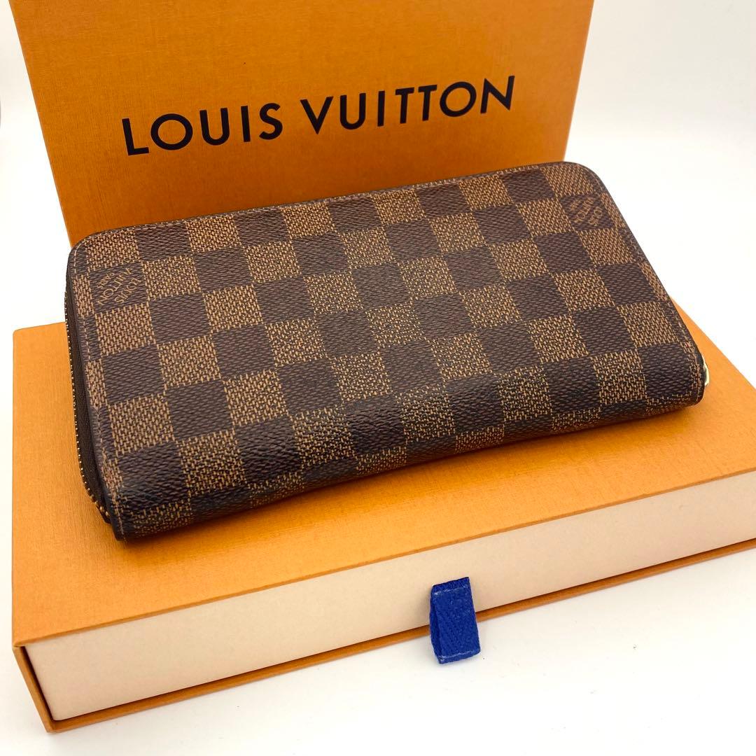 R ルイヴィトン ダミエ ジッピーウォレット ラウンドファスナー