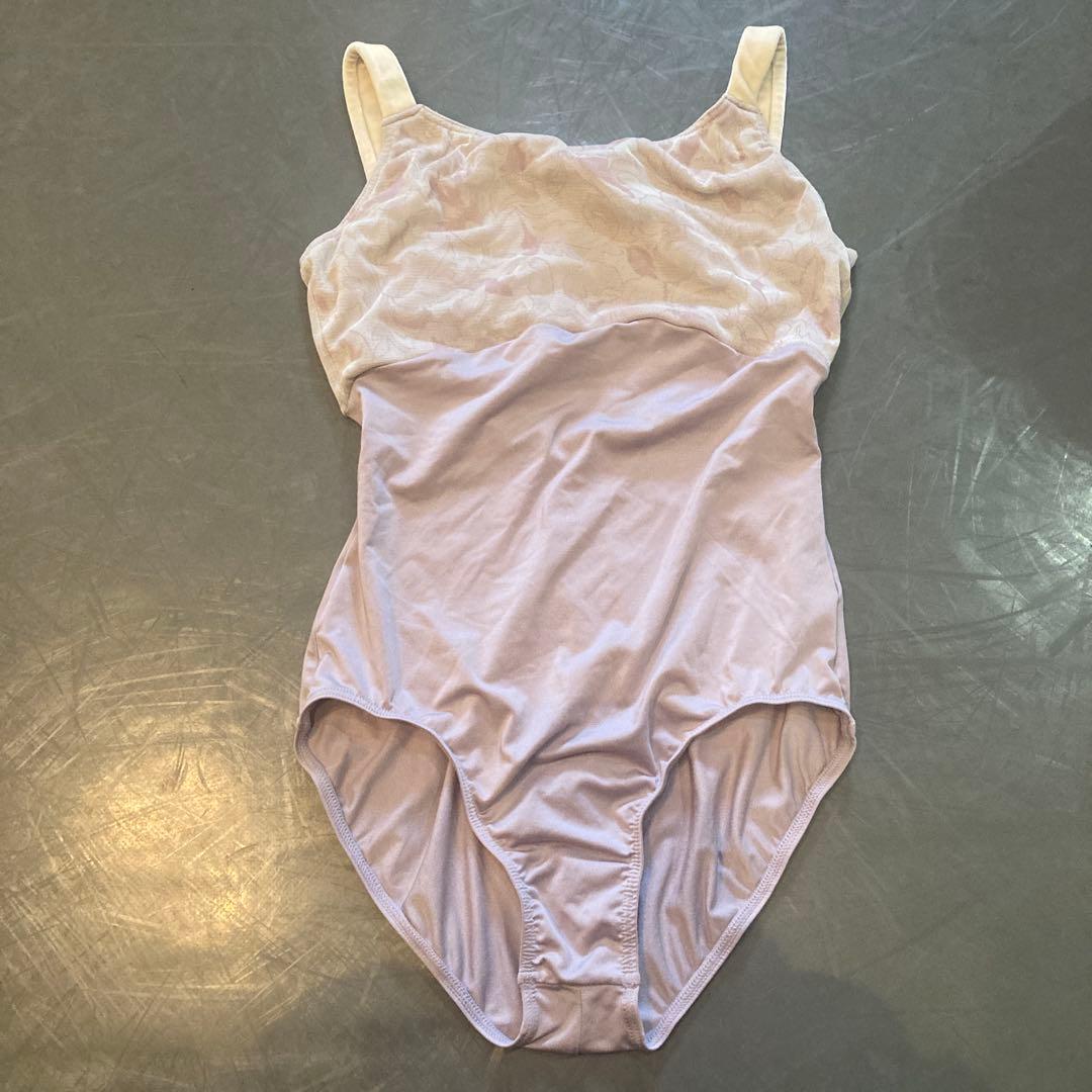 Mサイズ バレエレオタード　肩紐　ベルベット