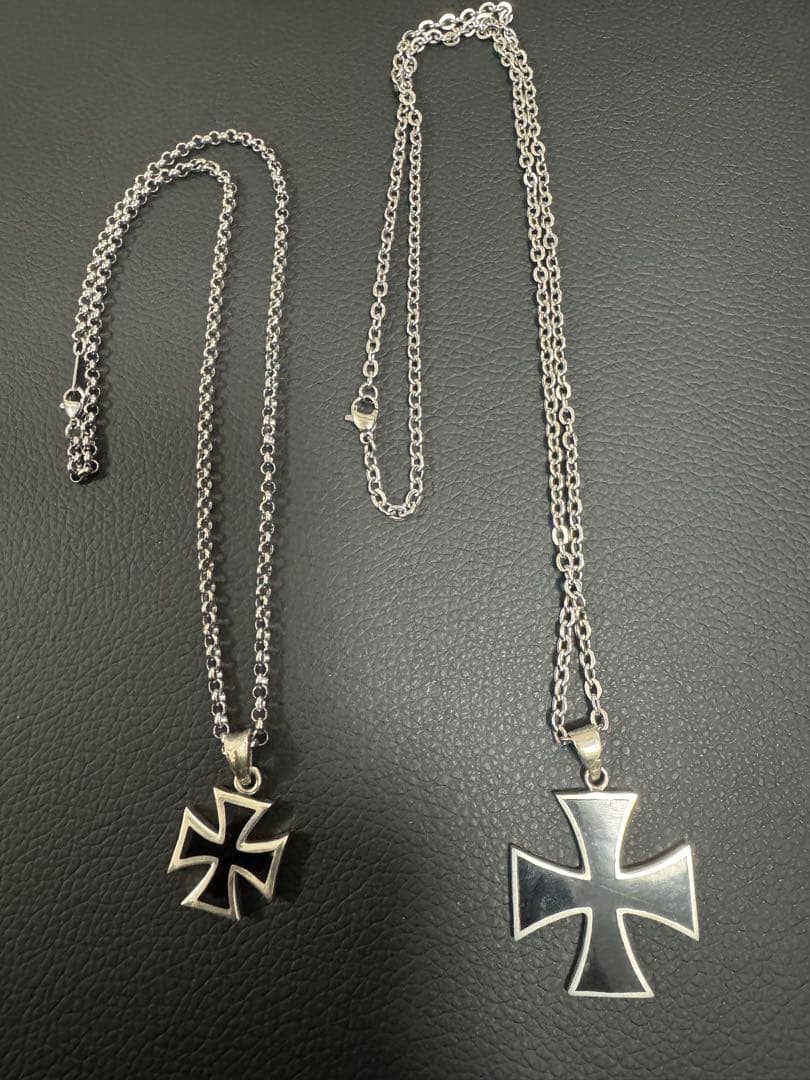 大人気アイアンクロス 2点 セットジャラ付け仕様