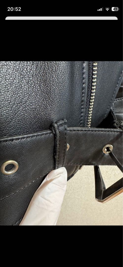 TOGA PULLA ショート丈 ダブルライダース ジャケット