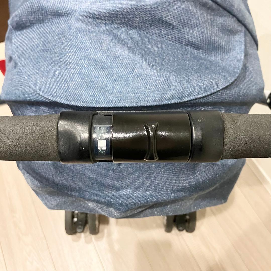 ラクーナビッテ　アップリカ　ベビーカー　アカチャンホンポ限定モデル　ブルー