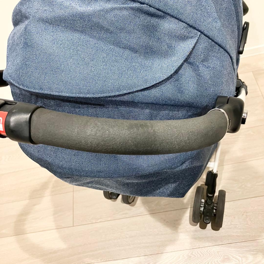 ラクーナビッテ　アップリカ　ベビーカー　アカチャンホンポ限定モデル　ブルー