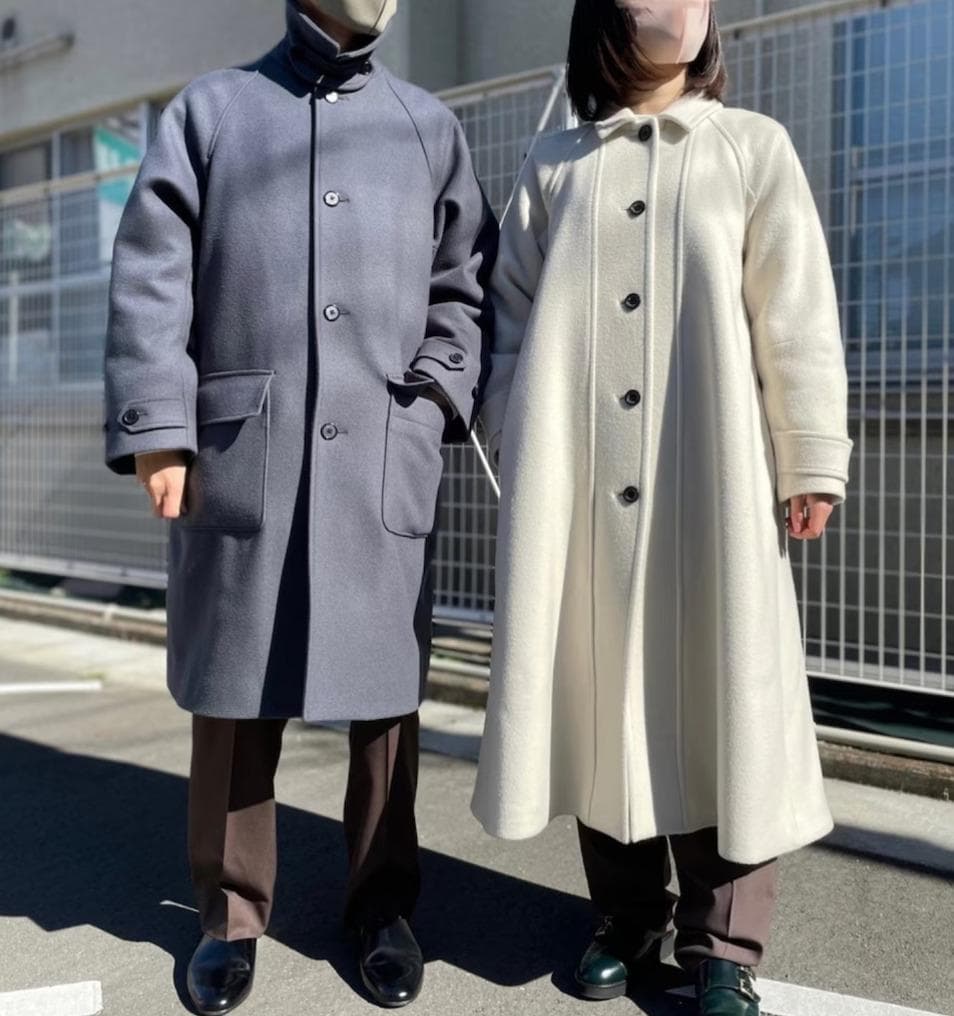 20aw Steven Alan メルトン バルマカーンコート M