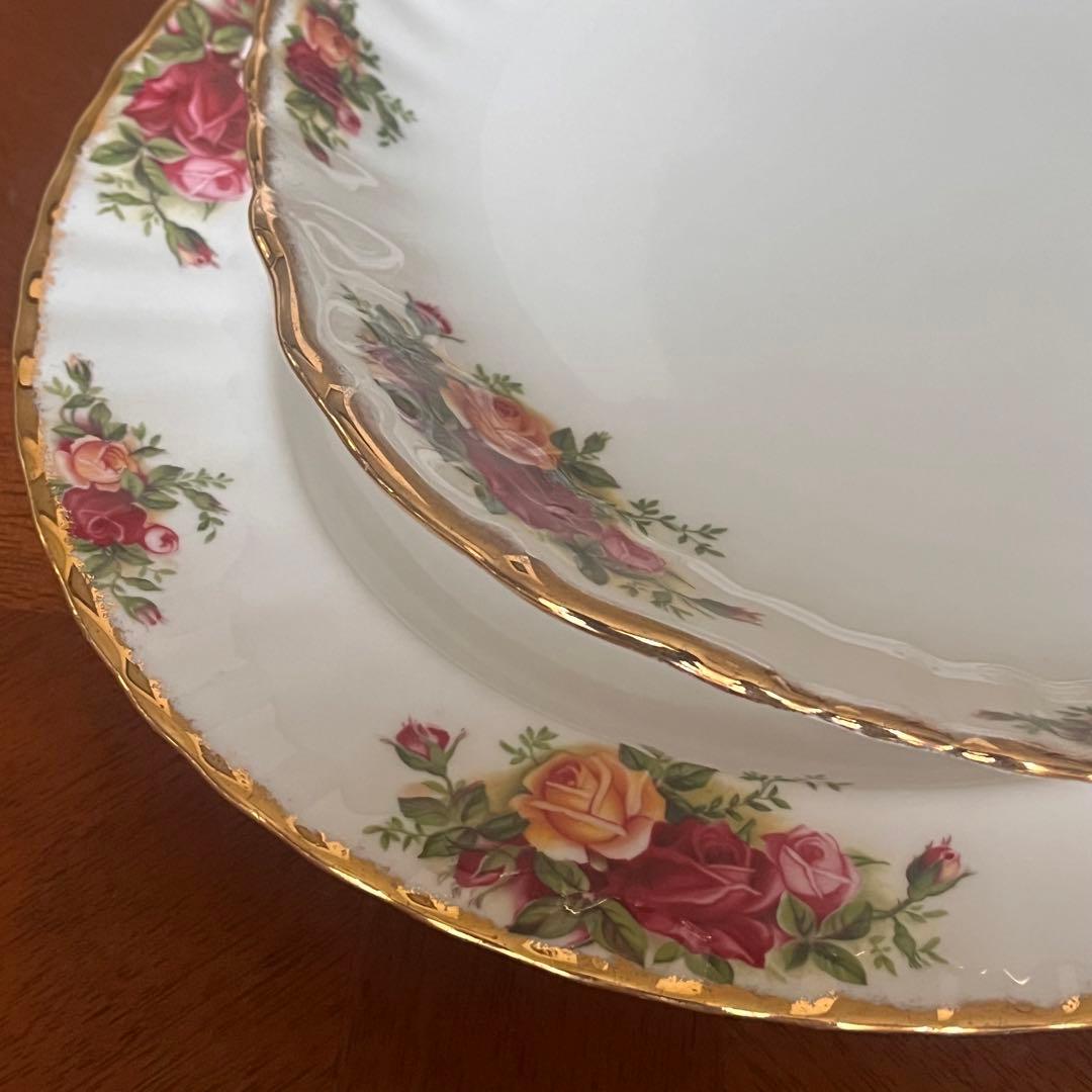 【美品】英国製　ロイヤルアルバート★オールドカントリーローズ★パーティセット　③