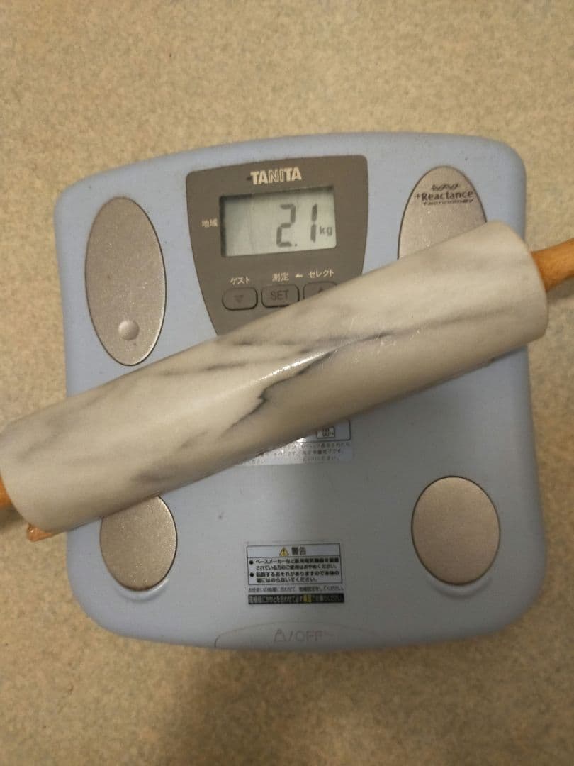 台湾製　天然大理石製高級のし台 1.5cm厚　天然大理石のし棒