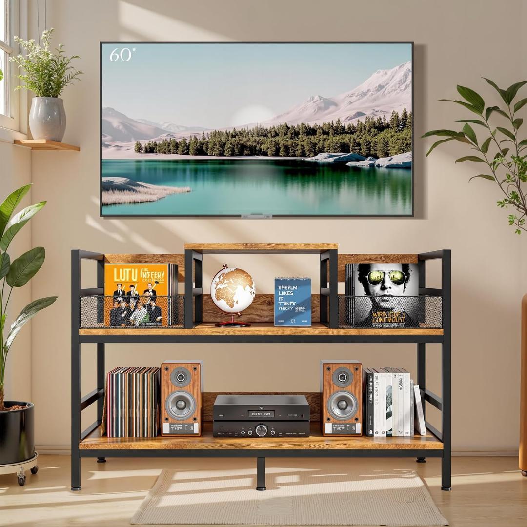 レコード棚 レコードラック 大容量収納 レコードプレーヤース