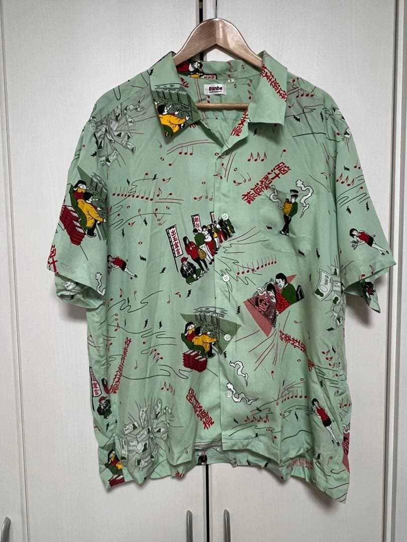 eanbe アロハシャツ パチンコ柄
