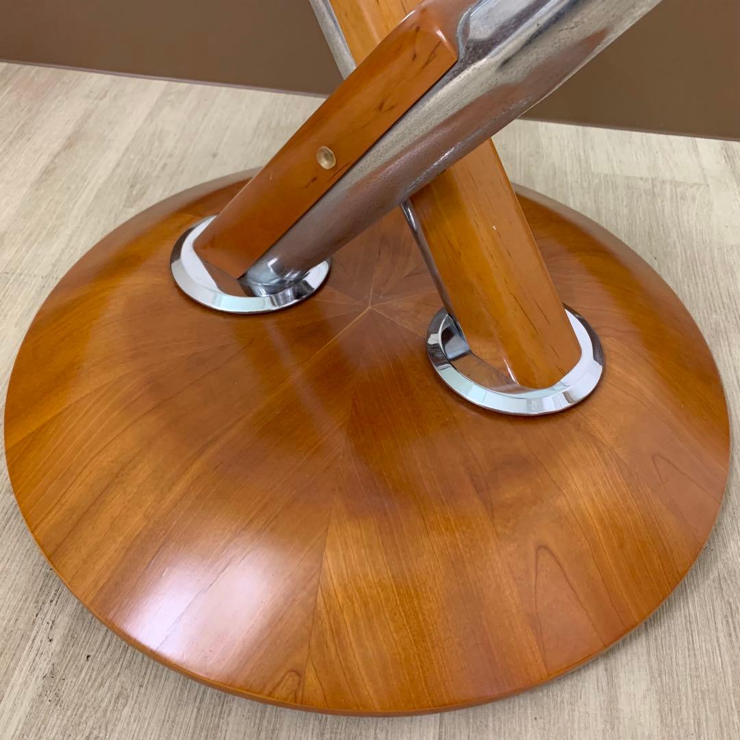 ロナルドシュミット 可動式ガラステーブル コーヒーテーブル IDC大塚家具