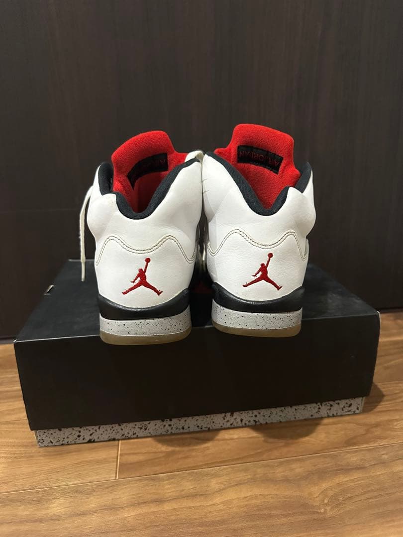 M*A様 Air Jordan 5 Retro White Cement 26.