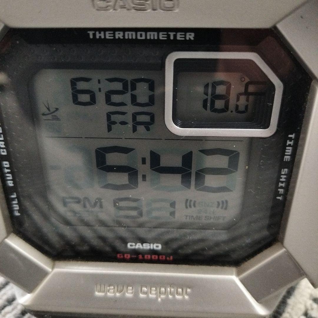 G-SHOCK風　目覚まし時計　CASIO GQ-1000J