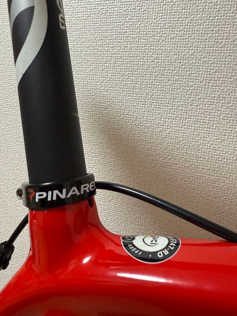 【引き取り希望】PINARELLO ANGLIRUレッド　2019年モデル