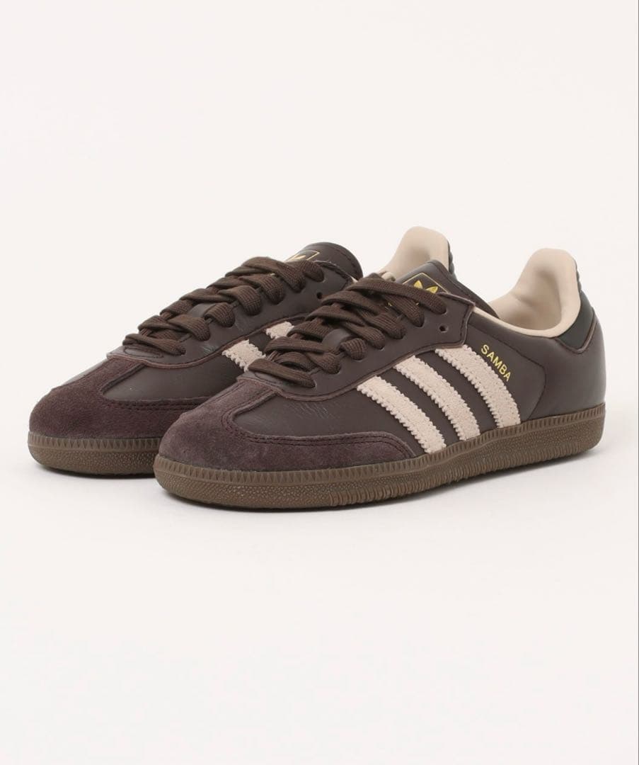adidasアディダス SAMBA OG サンバ ブラウン　23.5cm