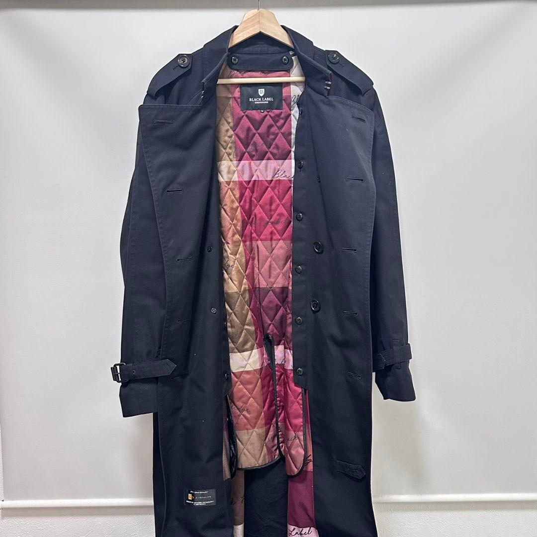 BURBERRY BLACKLABEL　ロングコート　トレンチコート　L 美品