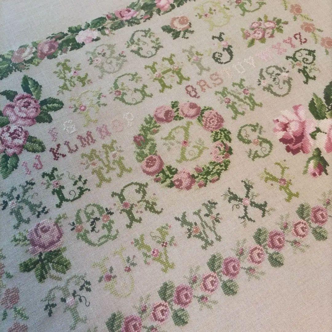 クロスステッチ完成品