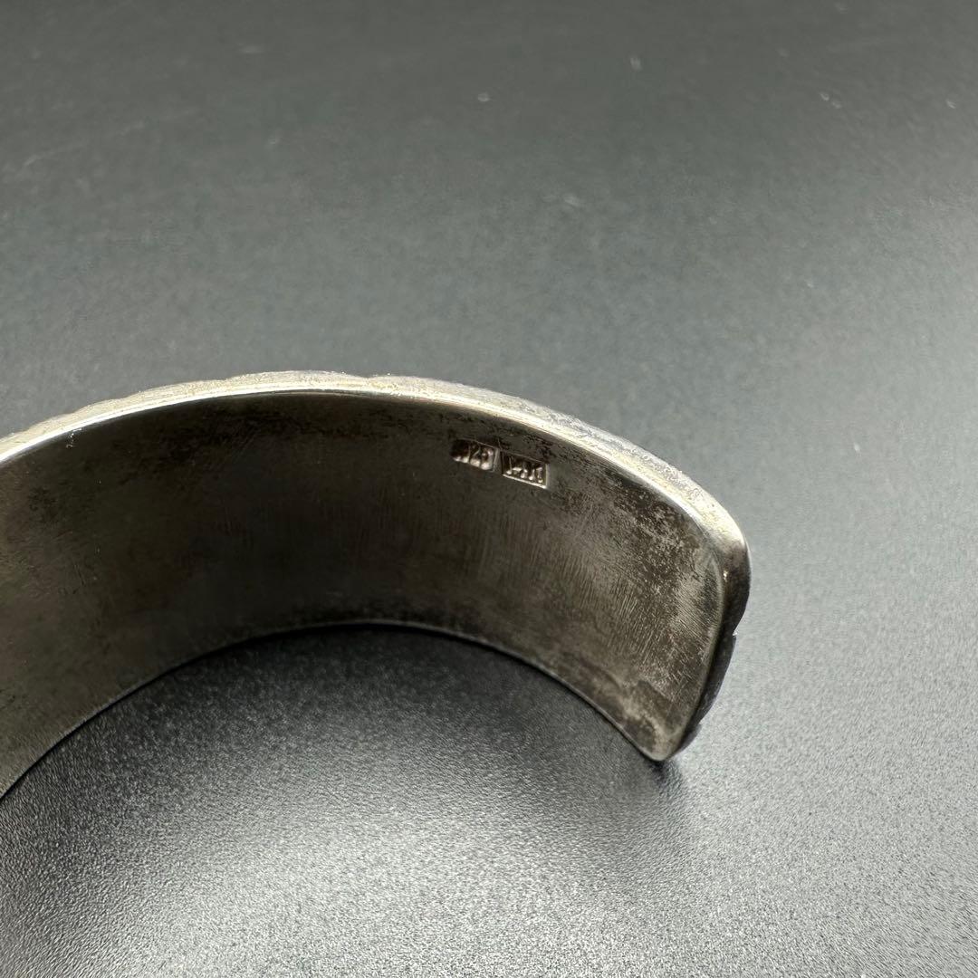 専用　Navajo M.M. ROGERS 14K スタンプワーク バングル