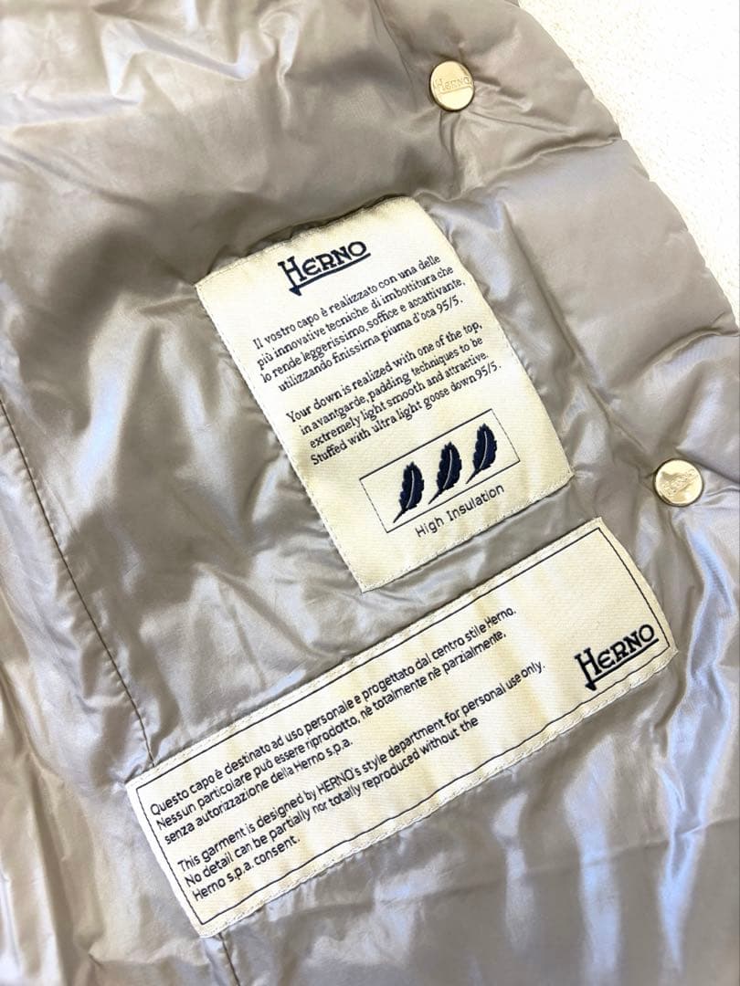 ★*★様 HERNO ヘルノのダウンコート　ロングダウン
