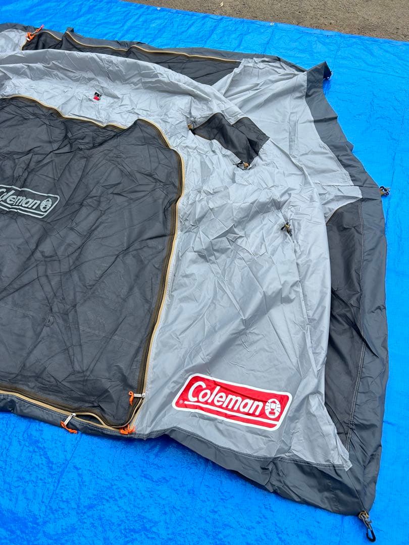 【美品】コールマン タフスクリーン2ルームハウス グレー 直営店限定カラー