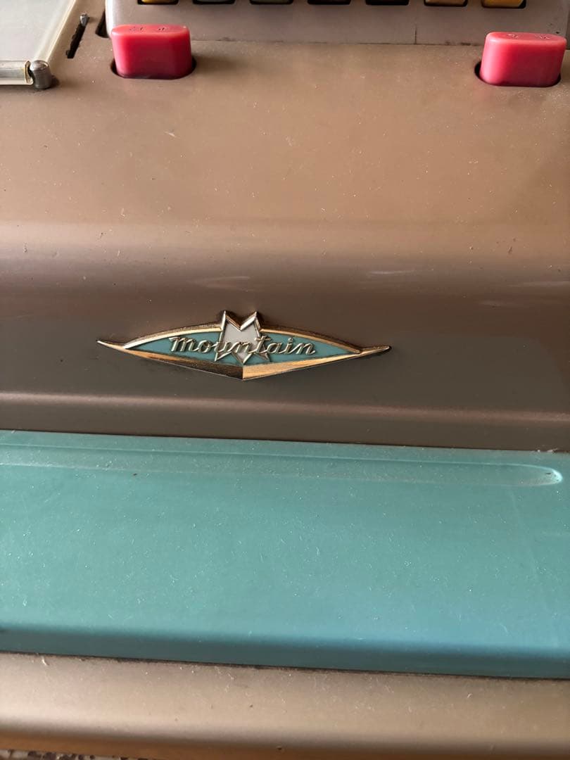 アンティークレジスター　mountain製