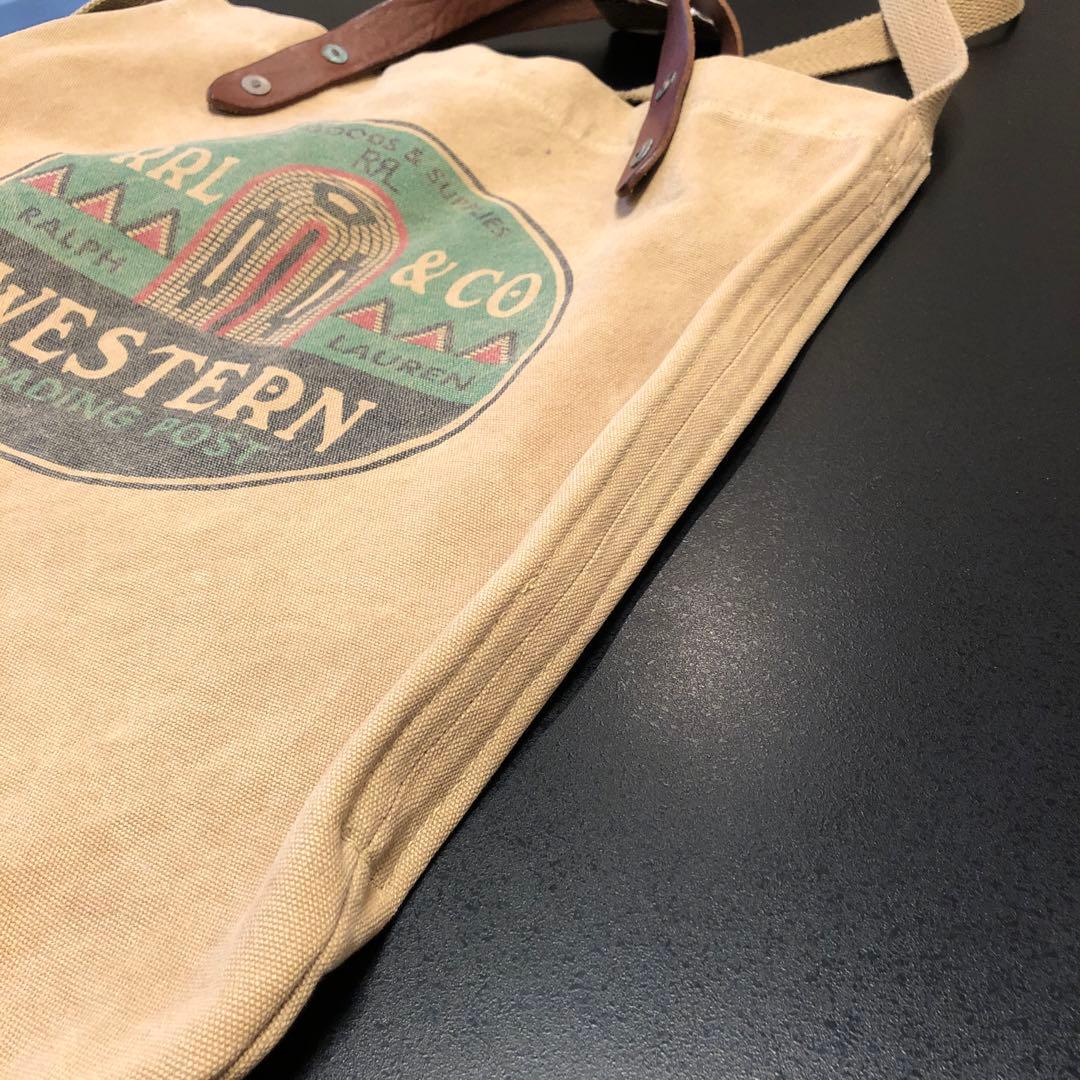 【新品未使用】RRLキャンバスマーケットトートバッグ