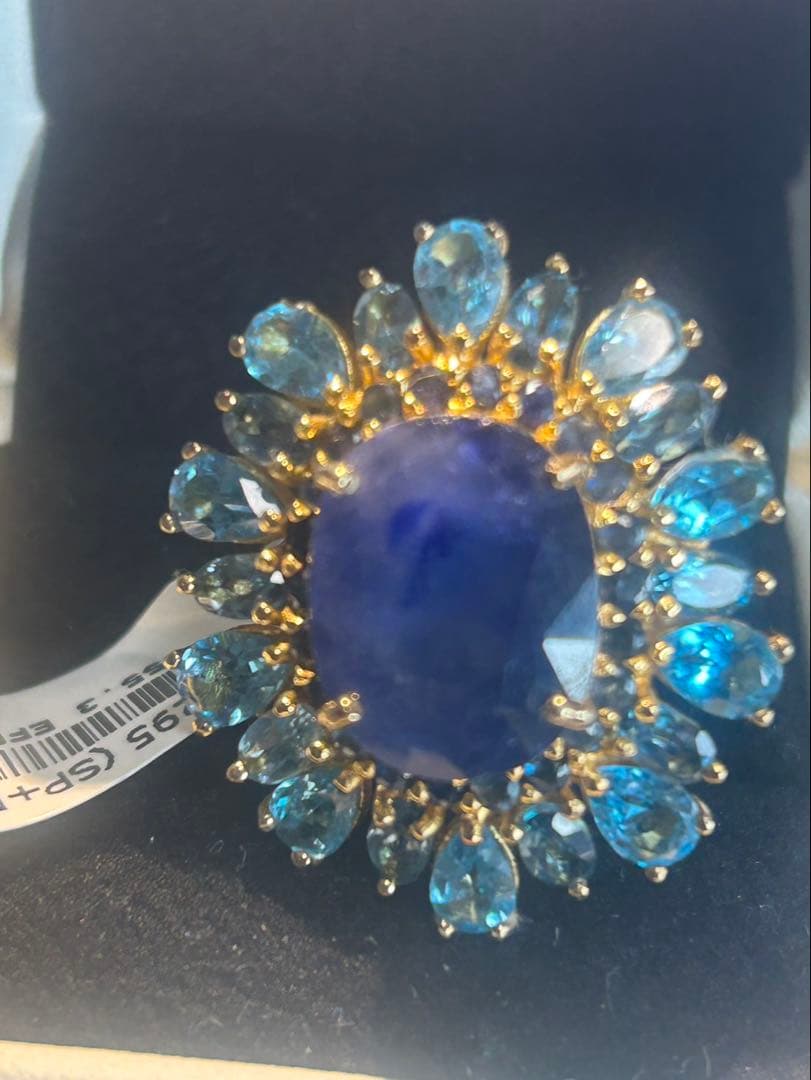 ブルートパーズ✖️サファイアリング15号