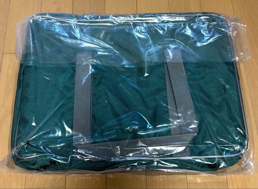 新品　未使用 旧ワッペ　スクバ　緑色　レア　女子高生　スクールバッグ　入手困難