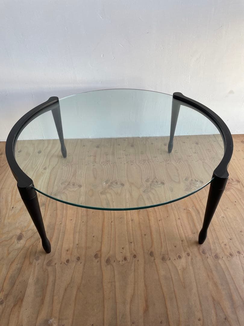 正規品　porada GIOTTO ジオット　ガラステーブル