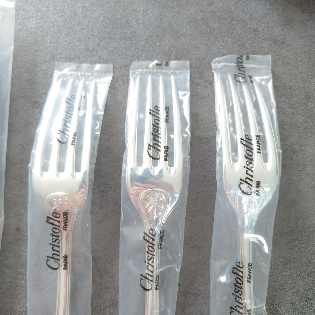クリストフル マルメゾン テーブルナイフ テーブルフォーク 未開封 6点
