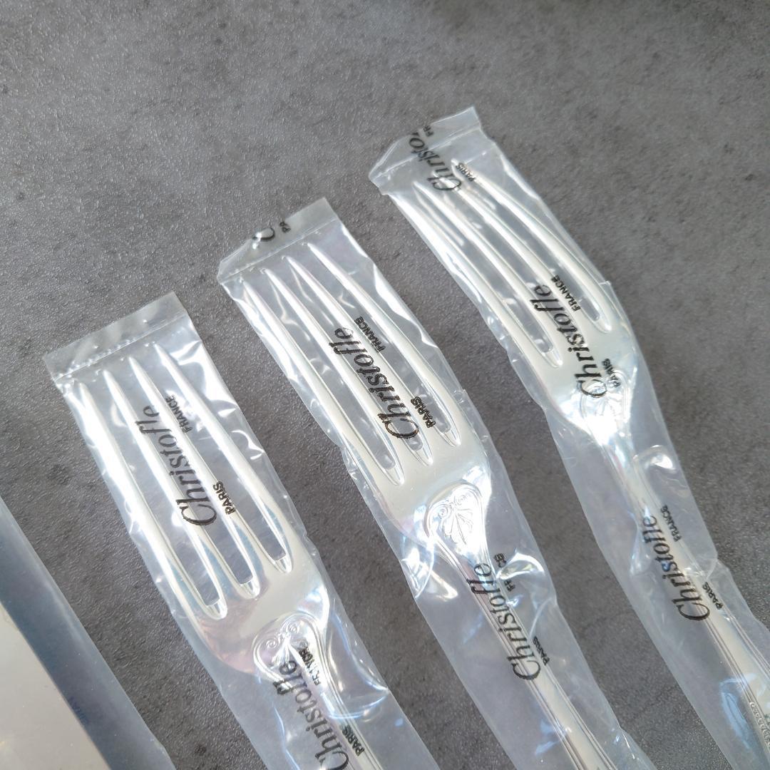 クリストフル マルメゾン テーブルナイフ テーブルフォーク 未開封 6点