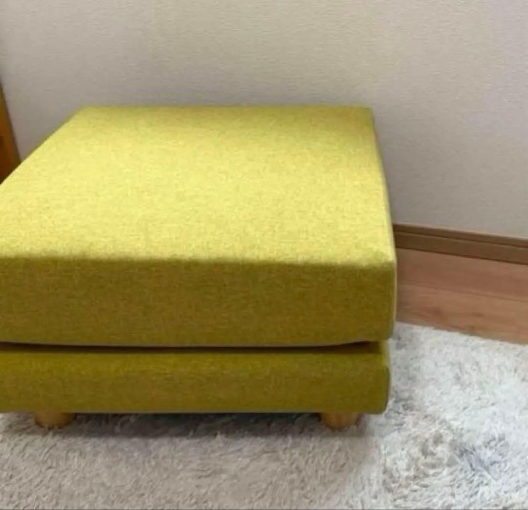 ファブリック　ソファー　オットマン