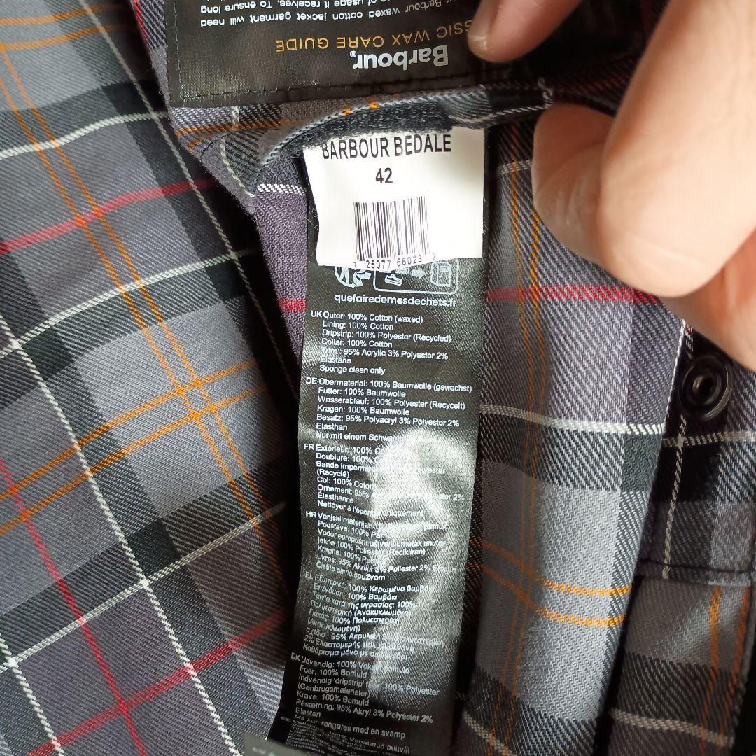 25AW Barbour バブアー BEDALE WAX JACKET ビデイル