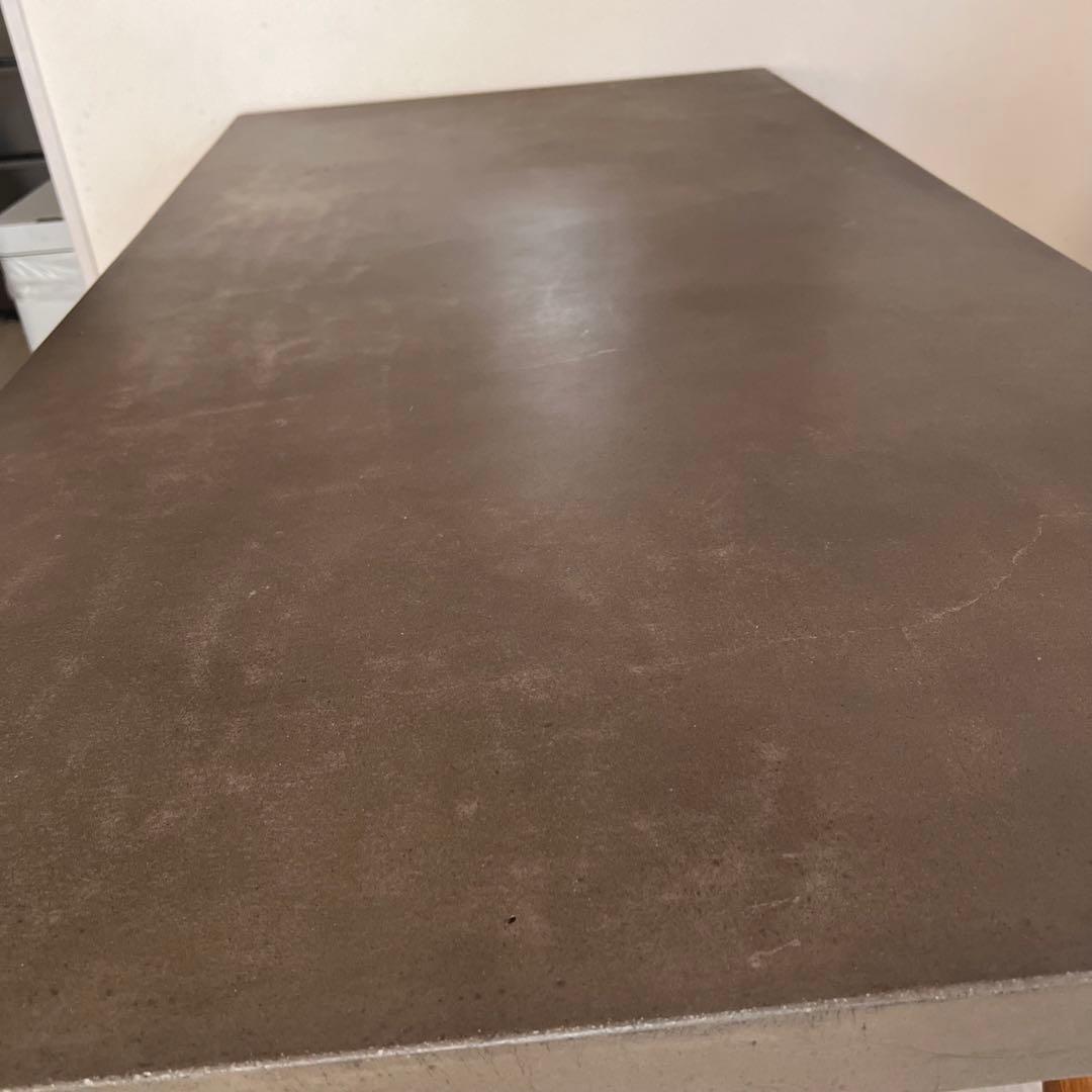 カーサヒルズ　コンクリート天板テーブル　160cm 4人掛け　モルタル