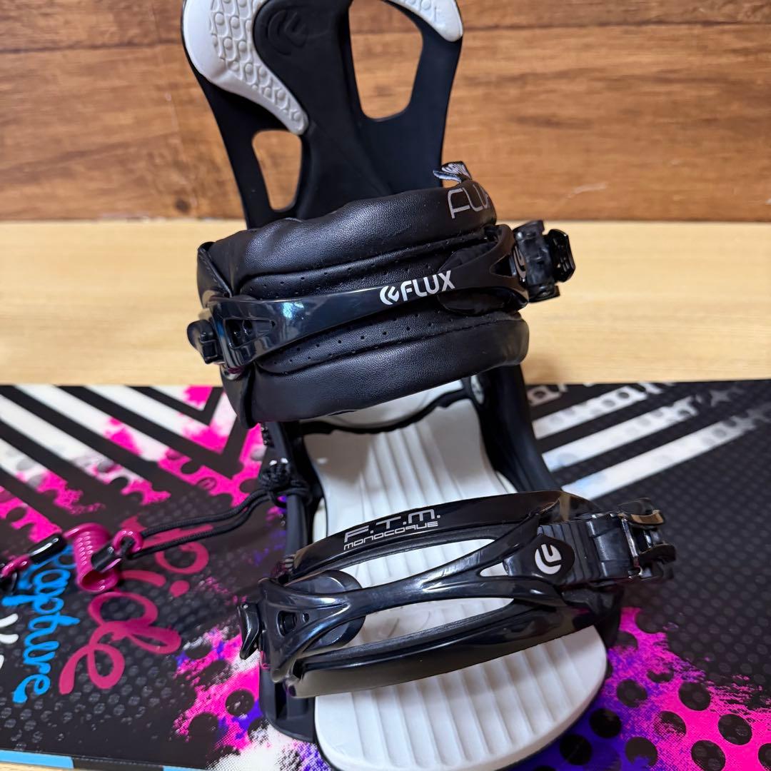 美品　RIDE FLUX レディース　スノーボード5点　初心者オススメ　かわいい