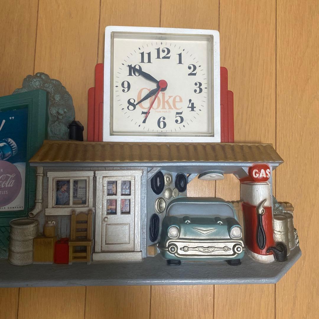 コカコーラアンティーク壁掛け時計