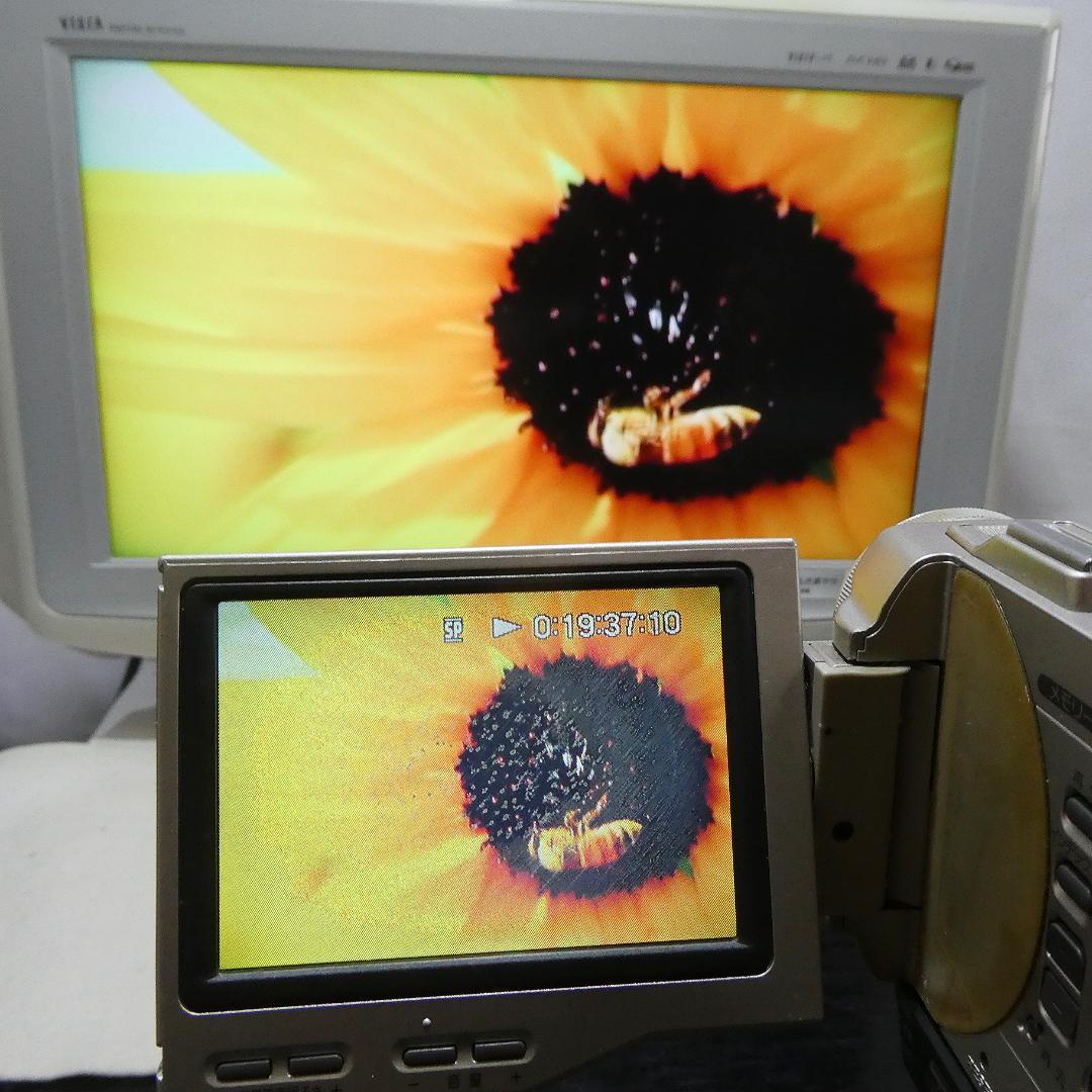 動作品ソニー DCR-TRV10 Mini DVビデオカメラDVDダビングに最適