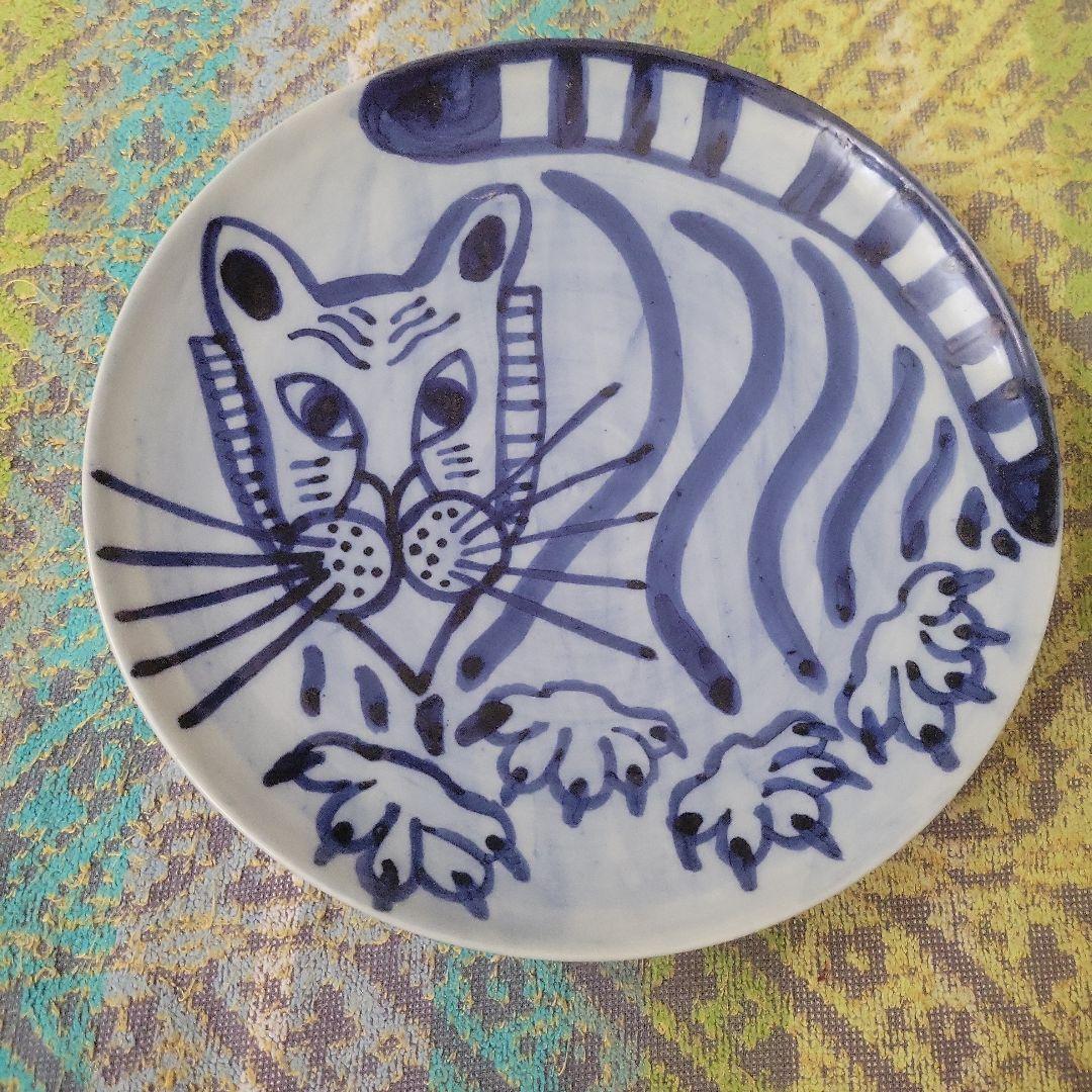 新品未使用　カズコロッシュ　皿　虎　オンリーワン