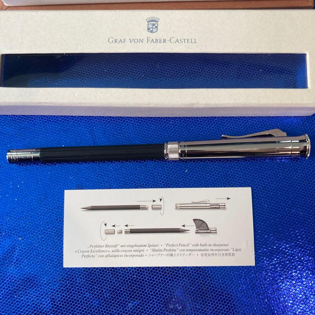 グラフ フォン ファーバーカステル　パーフェクトペンシル プラチナコーティング