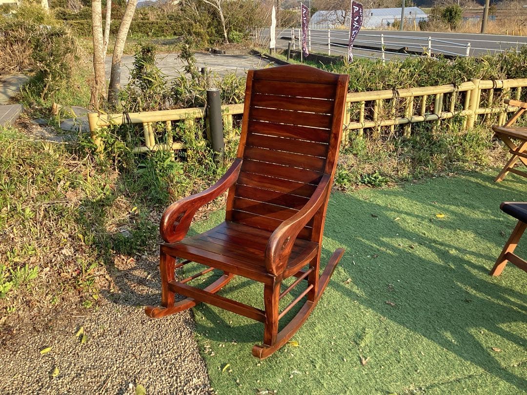 [ Minka　]木製　ロッキングチェア　ヴィンテージ　レトロ