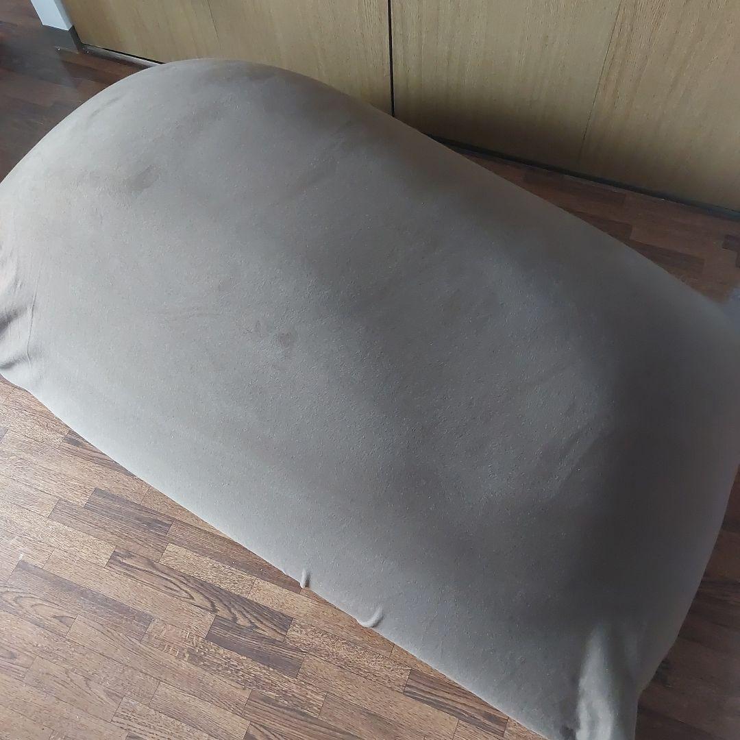 ビーズ補充済 yogibo midi チョコレートブラウン