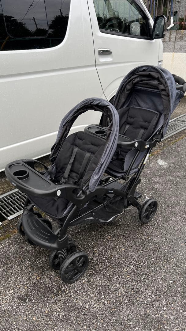 KATOJI 2人でゴーDX 二人乗りベビーカー