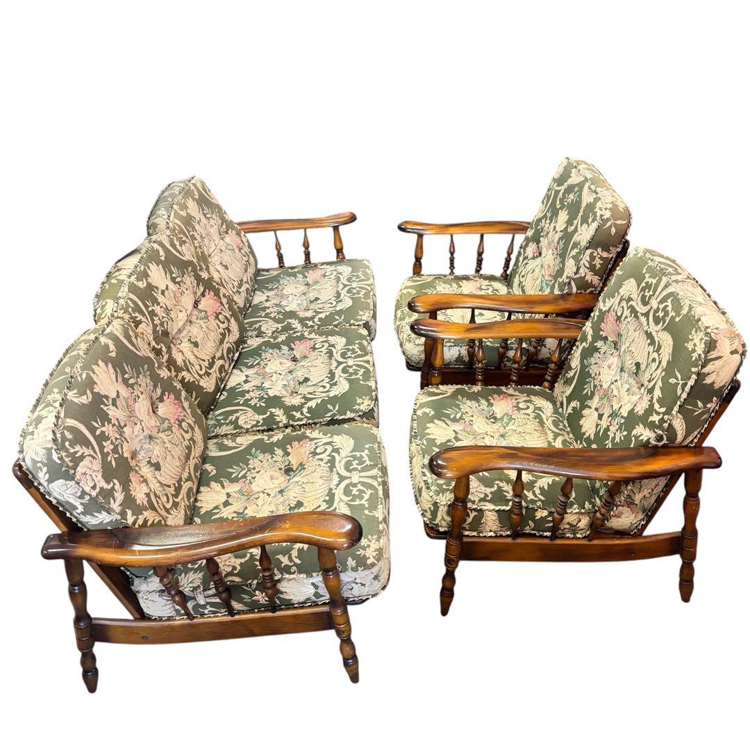 Karimoku家具 3人掛けソファー コロニアルシリーズ カリモクソファ