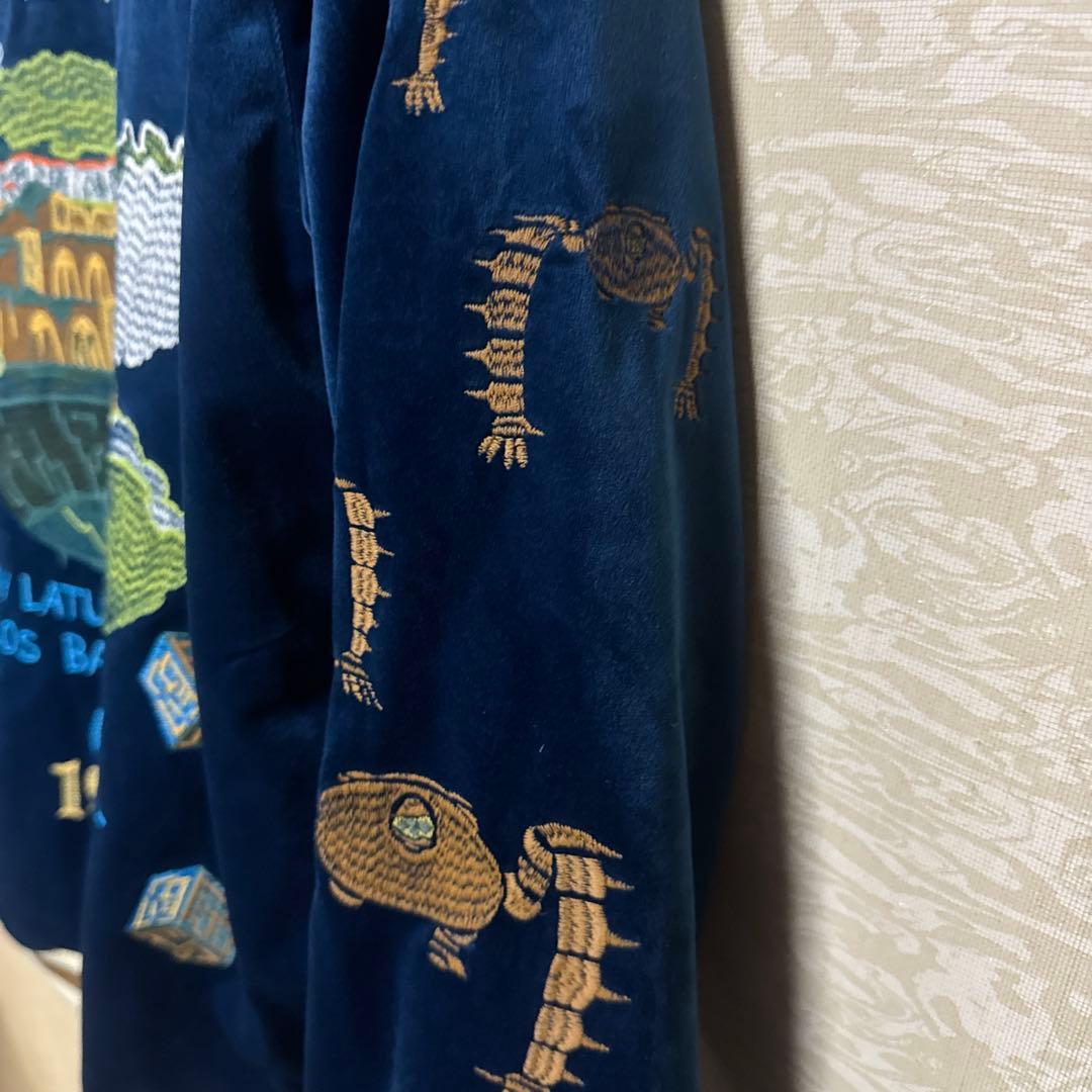 新品未使用 GBL 天空の城ラピュタ 別珍スカジャン サイズXL