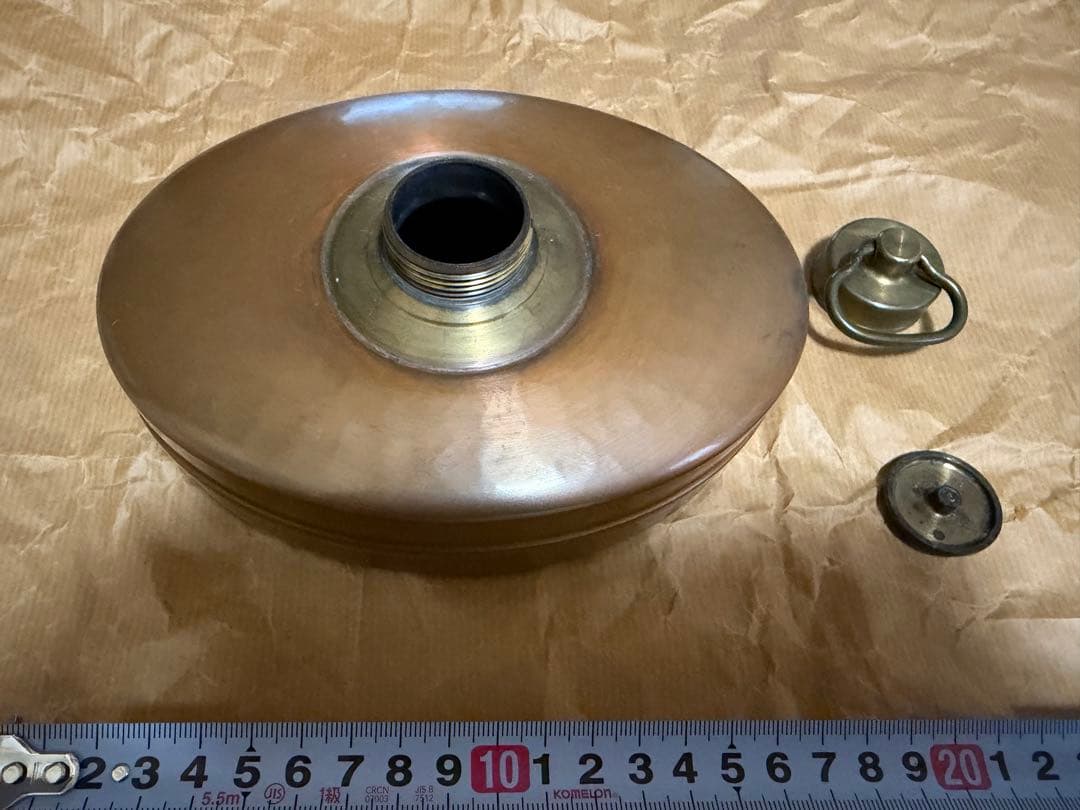 ドイツ WALL社 銅製湯たんぽ　希少品