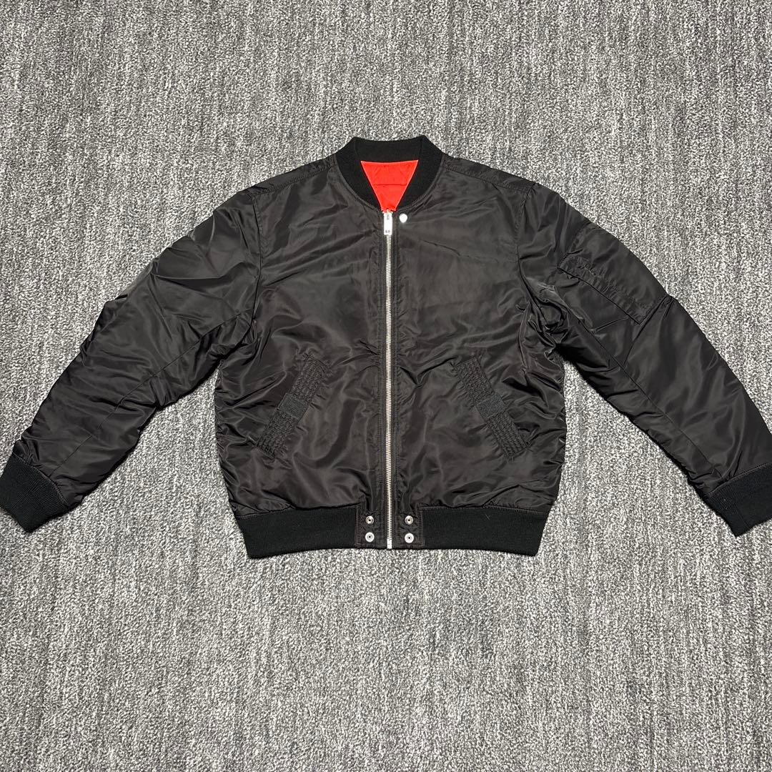 ディーゼルリバーシブルジャケット ブラック オレンジ