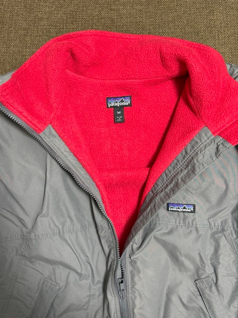 Patagonia グレー シェルドシンチラ vintage USA製 90s