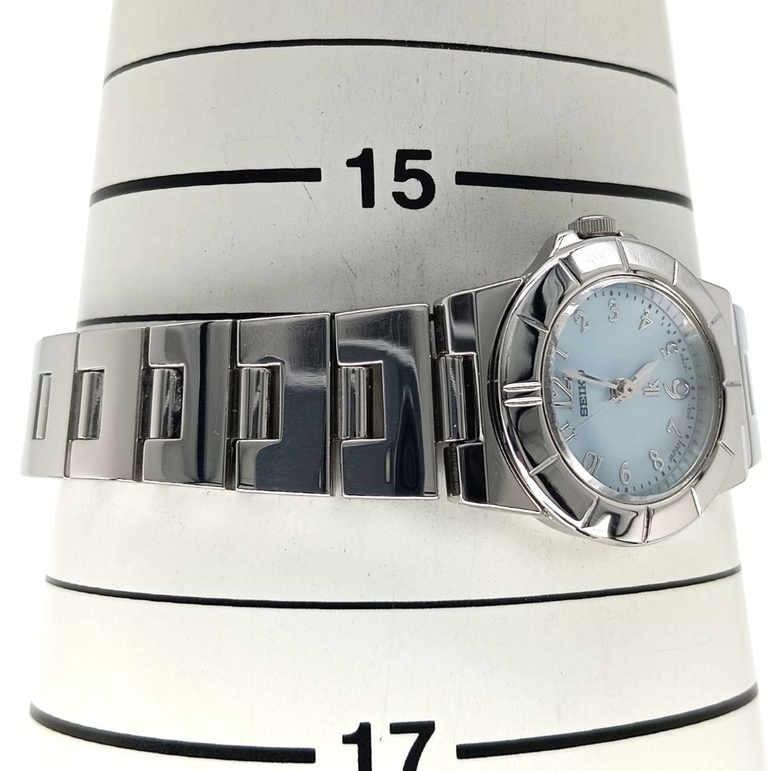 【極美品 シェル文字盤】セイコー　ルキア　レディース腕時計　5I-2