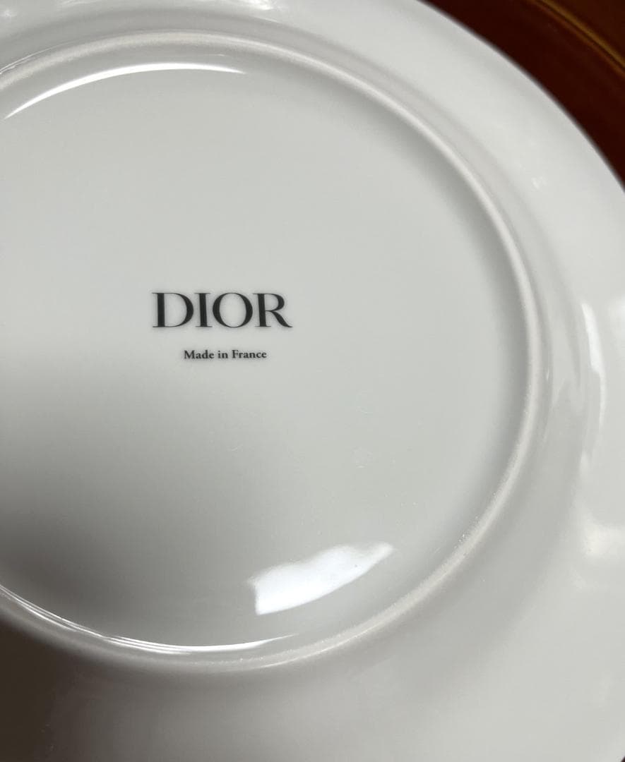 4/25まで【正規品】Dior　トワルドゥジュイタイガー21cm皿　2枚セット