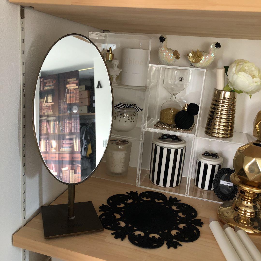 非売品　Cartier スタンド鏡