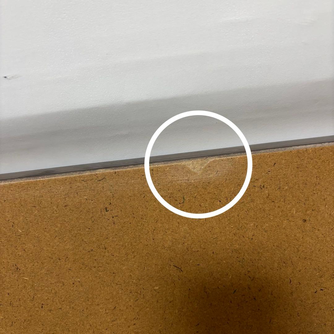 【未使用】こたつ　天板のみ 80cm×120cm スクエア　ブラウン