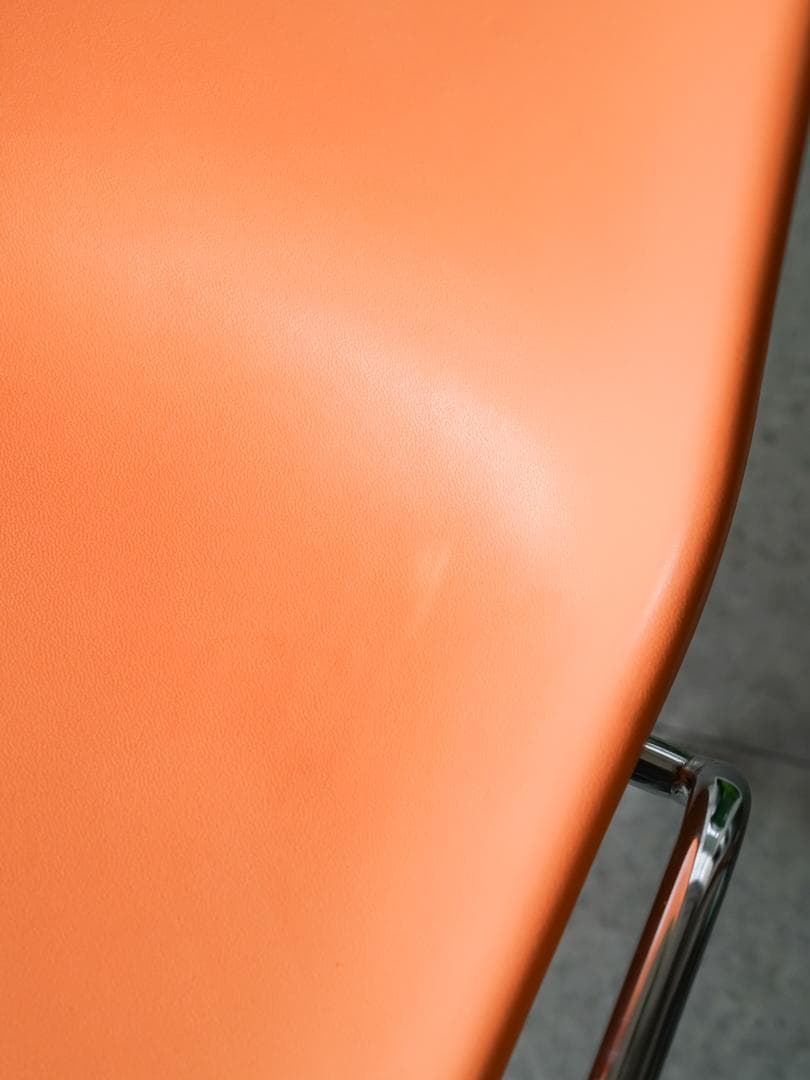 MOD ELENA スタッキングチェア 2脚 オレンジ色 ミッドセンチュリー